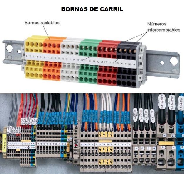 Terminales de cable. conexión de cables eléctricos de diferentes voltajes.  conexión a un terminal eléctrico. electricista. fondo blanco aislado. copie  el espacio.