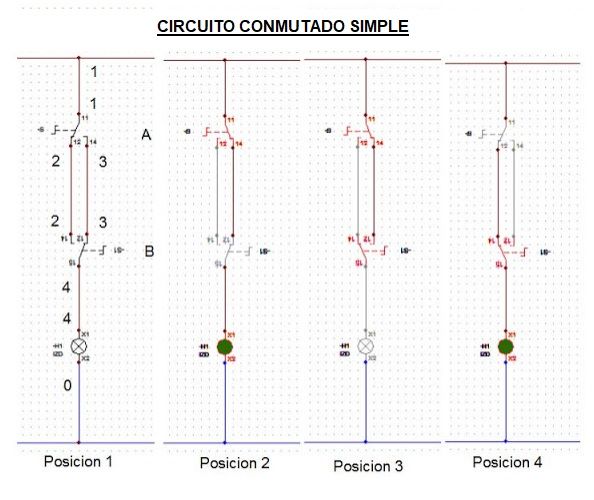 circuito conmutado simple