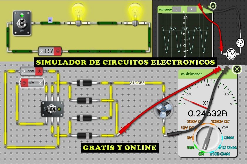 Simulador de circuitos on-line - Embarcados